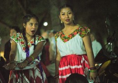 Fiesta patronal en San Martín Tilcajete, Oaxaca