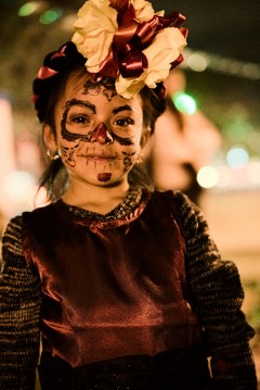 Marcha de las Catrinas, San Cristóbal de las Casas, Chiapas